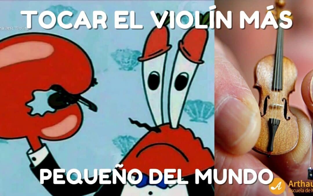 don cangrejo y el violin mas pequeño del mundo