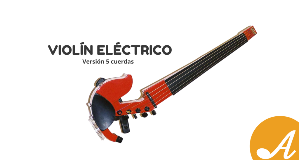 Violín eléctrico de 5 cuerdas