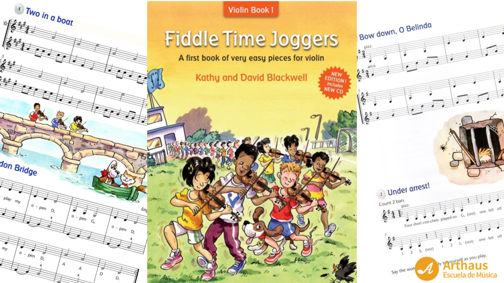 Método violín fiddle time joggers